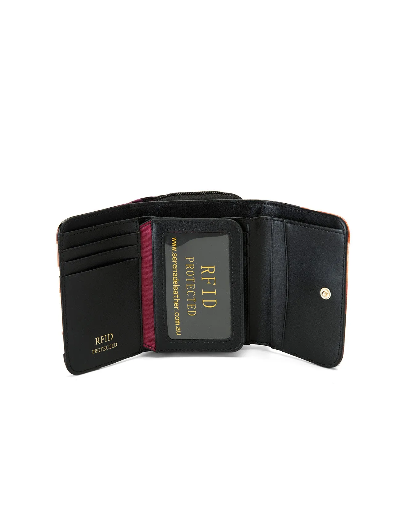 HARRIET SML PATENT LEATHER WALLET WITH RFID-WSF2803- NEW IN
