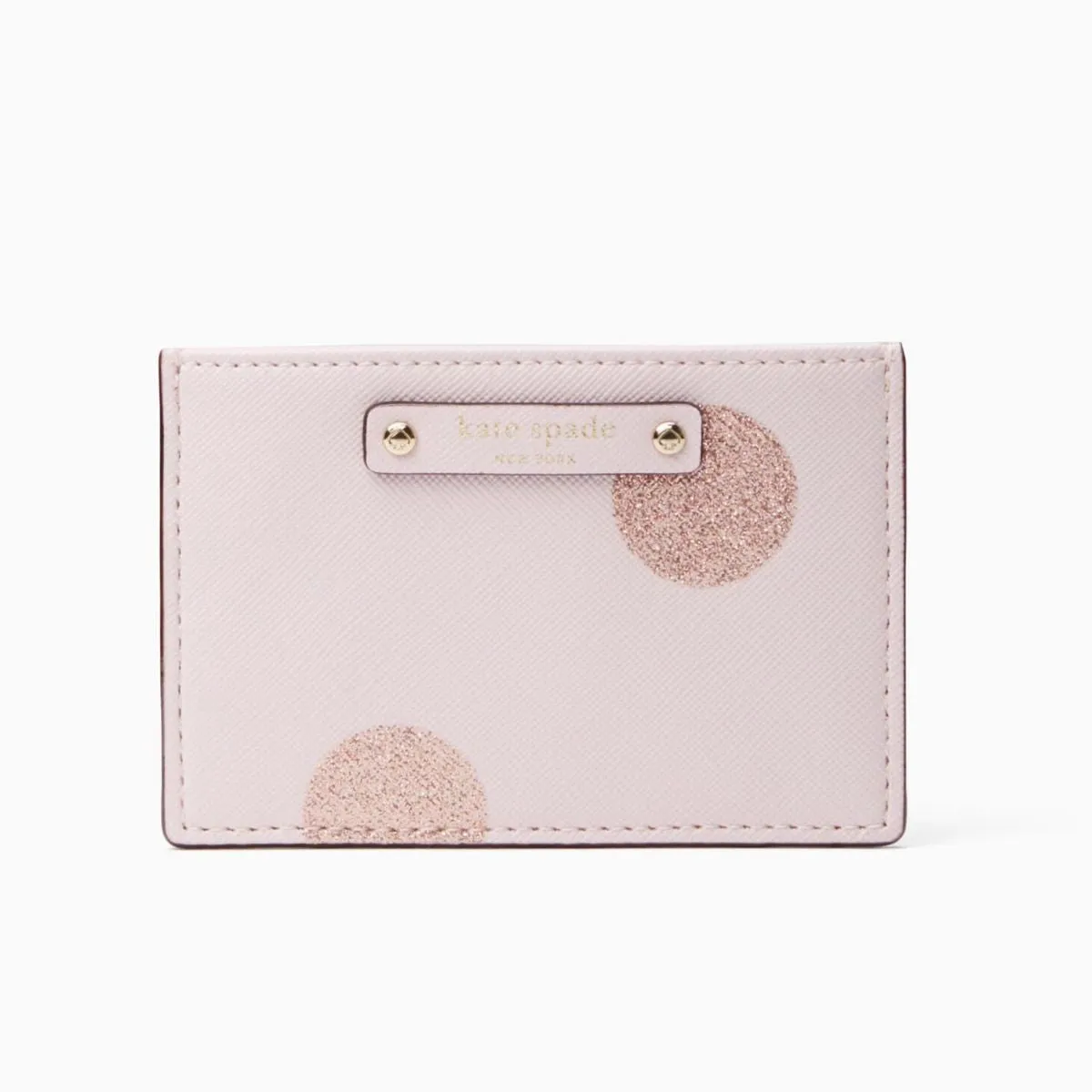 Haven Lane Graham Glitter Polka Dots Card Case