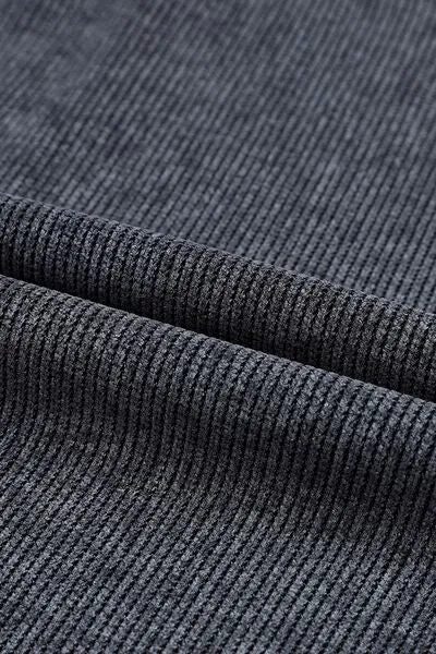Hazel Blues® |  Lucky Clover Sequin Round Neck Sweatshirt