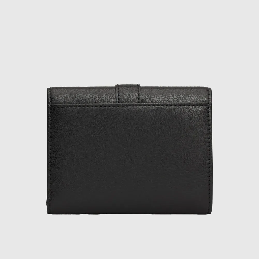 Heritage Flap Wallet - Black