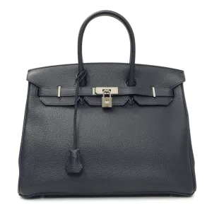 Hermes Bleu Nuit Togo Birkin 35