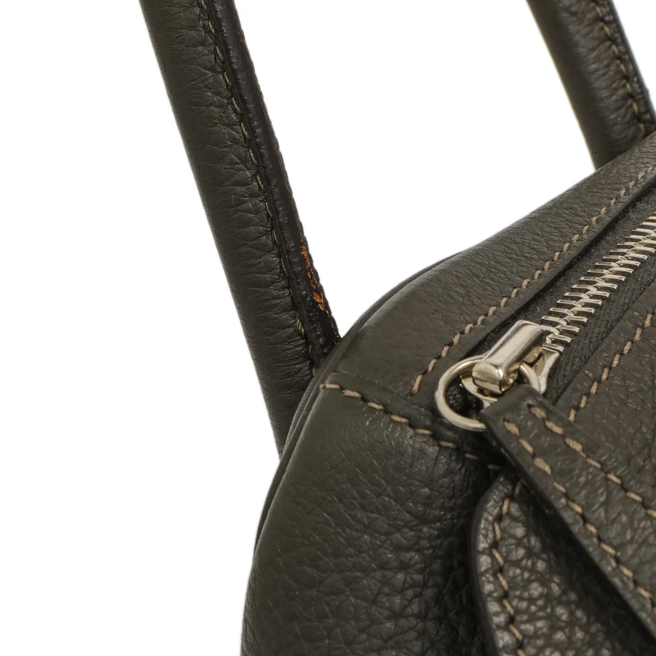 Hermes Etain Etoupe Clemence Lindy 30