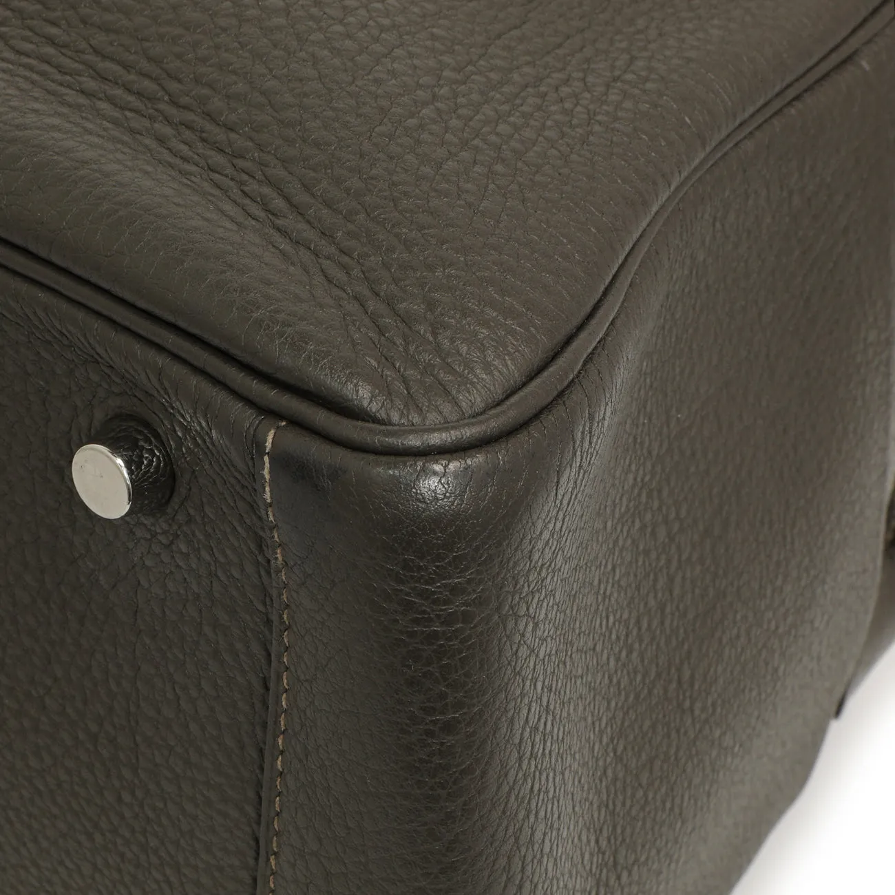 Hermes Etain Etoupe Clemence Lindy 30