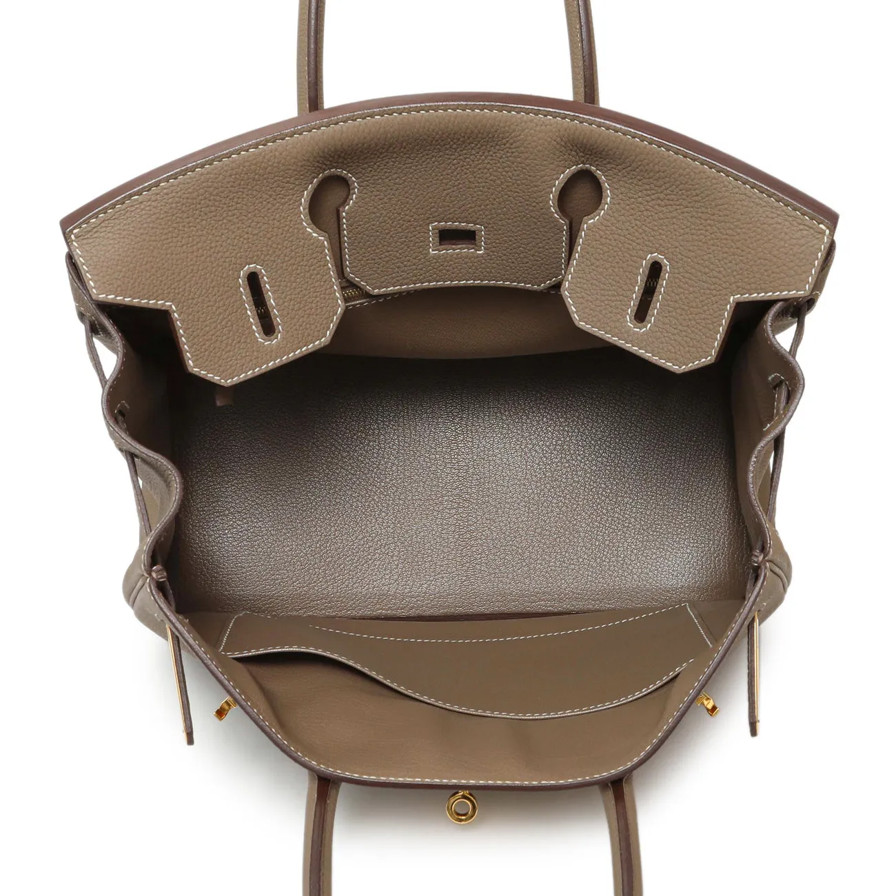 Hermes Etoupe Togo Birkin 30