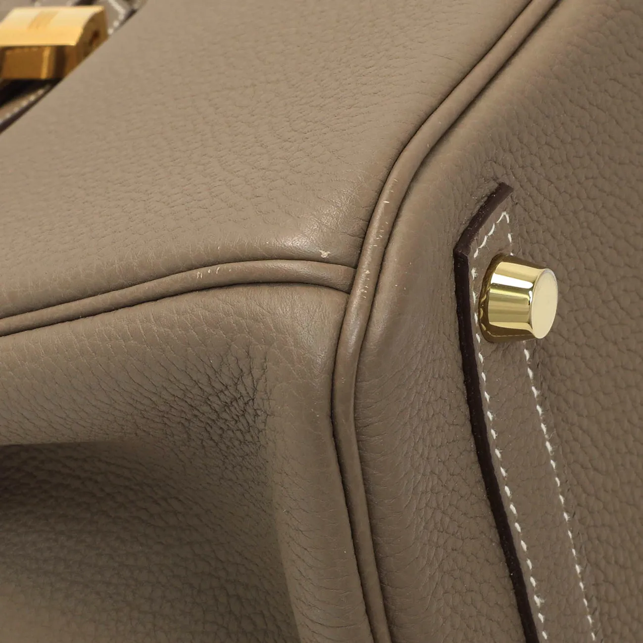 Hermes Etoupe Togo Birkin 30