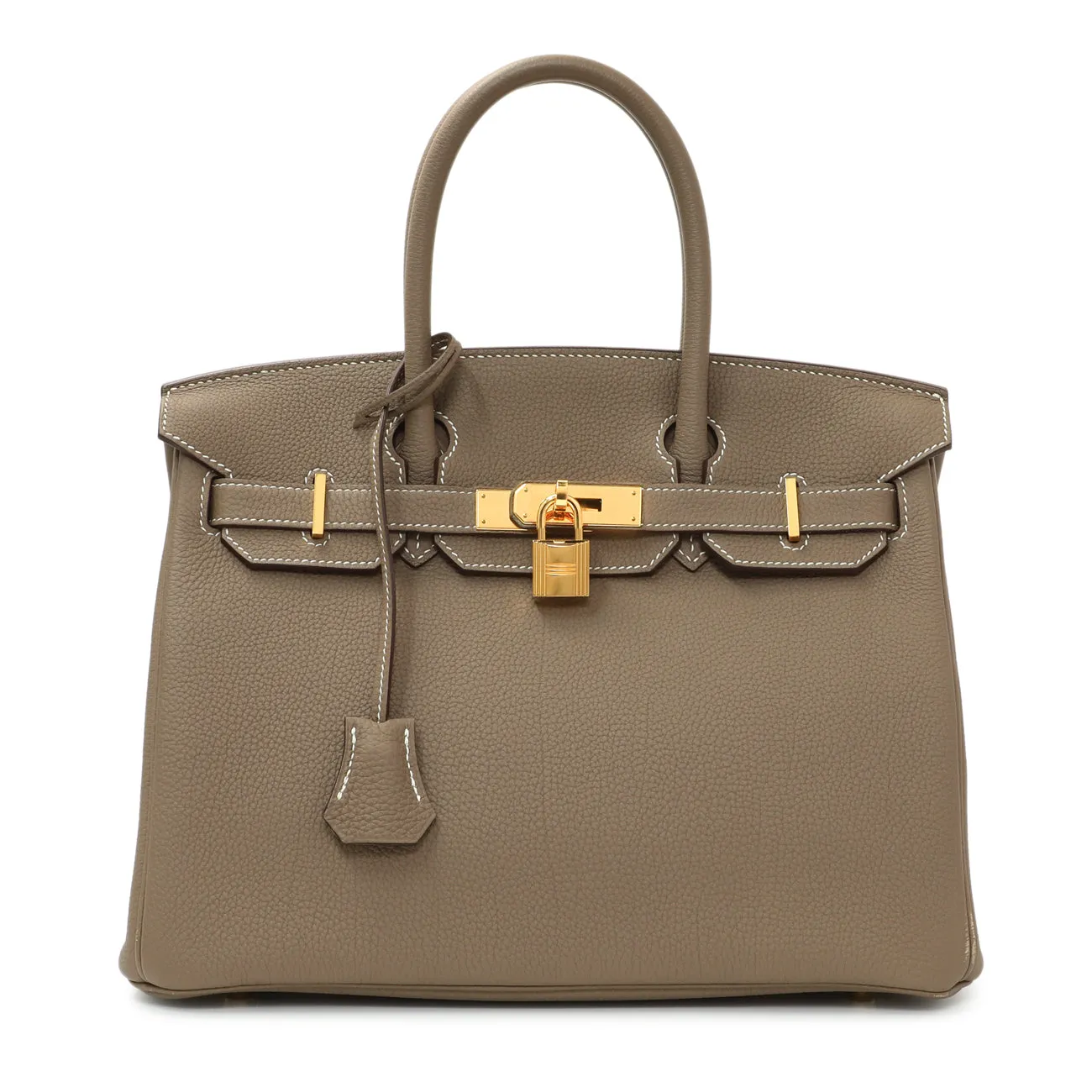 Hermes Etoupe Togo Birkin 30