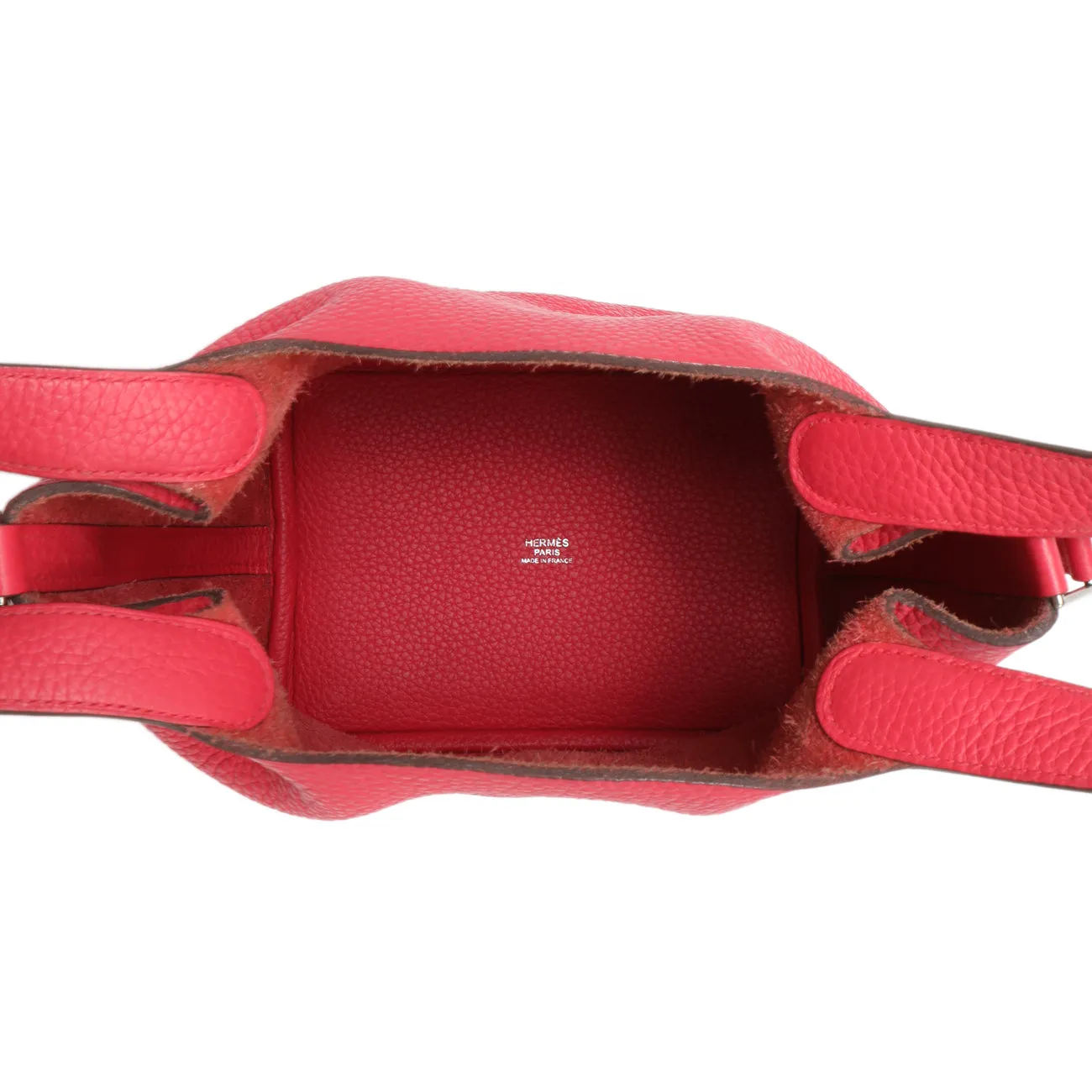 Hermes Rose Extreme Clemence Picotin Lock 18