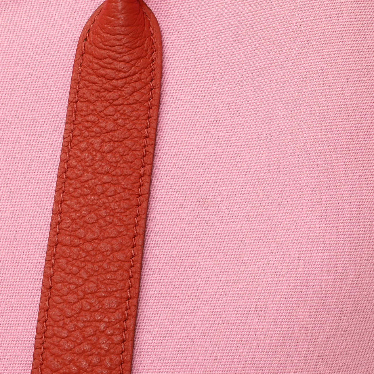 Hermes Rose Sakura Rouge Duchesse Toile Militaire Vache Country Garden Party 30 TPM