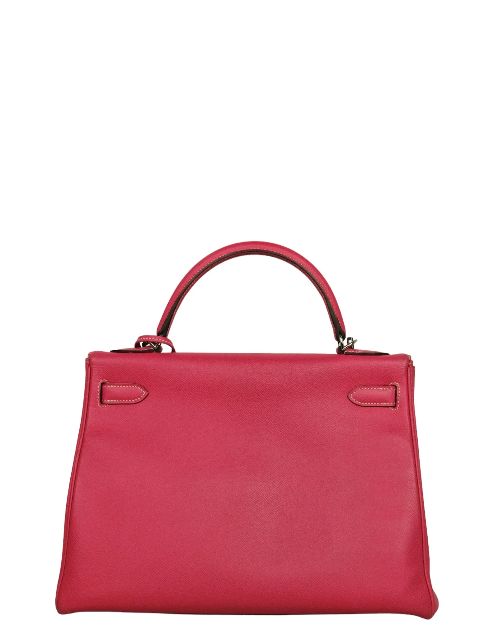 Hermes Rose Tyrien/ Tosca Epsom 32cm Candy Kelly Bag