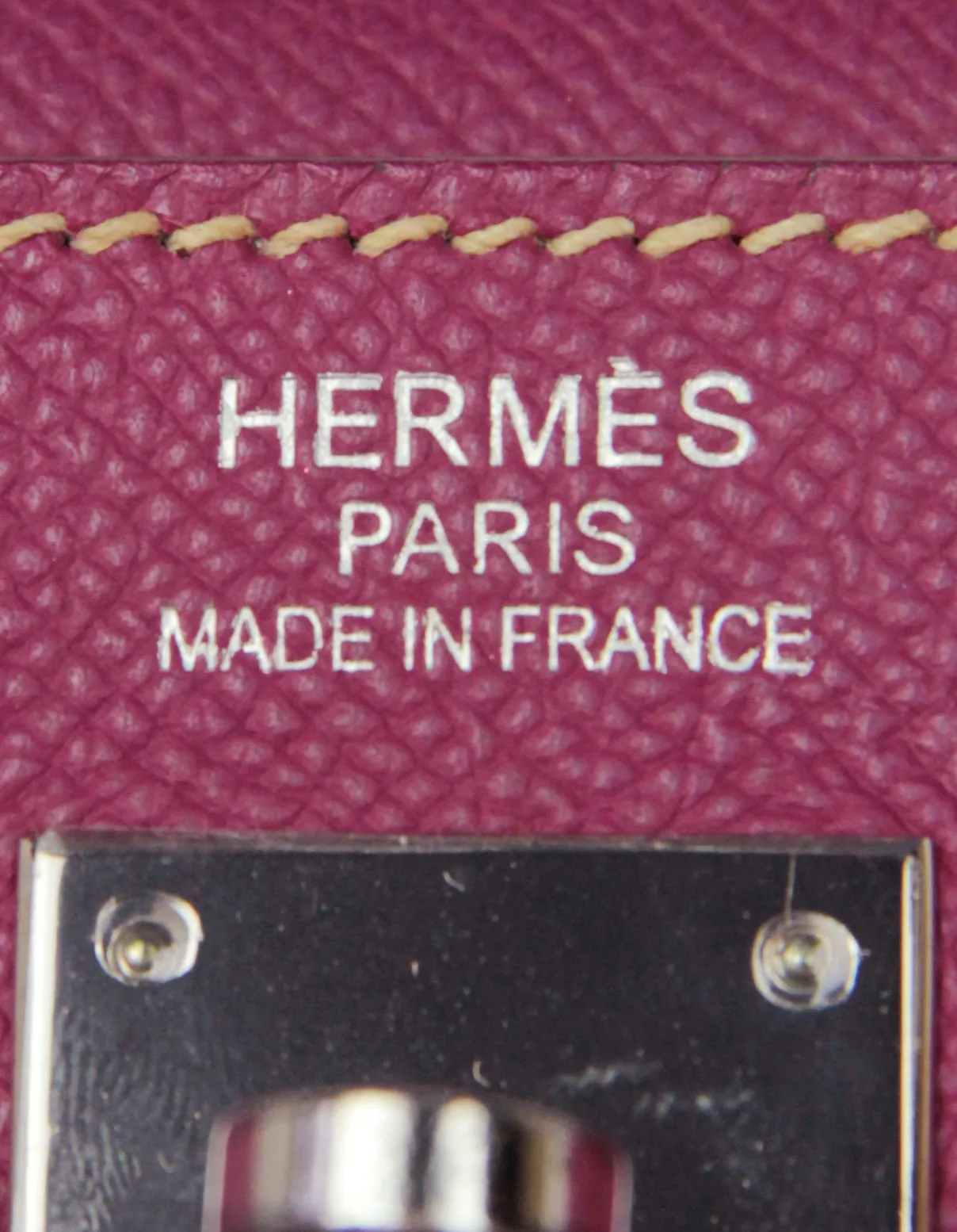Hermes Tosca/ Rose Tyrien Epsom 35cm Candy Kelly Bag
