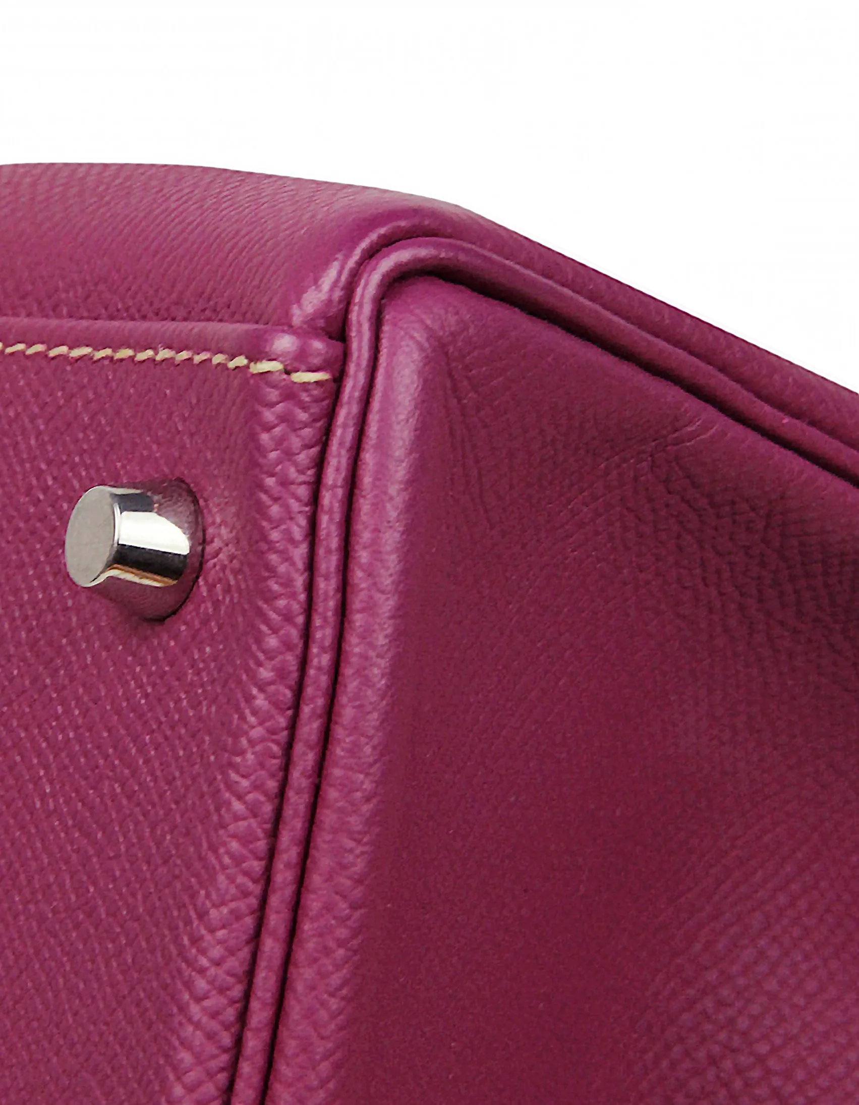 Hermes Tosca/ Rose Tyrien Epsom 35cm Candy Kelly Bag