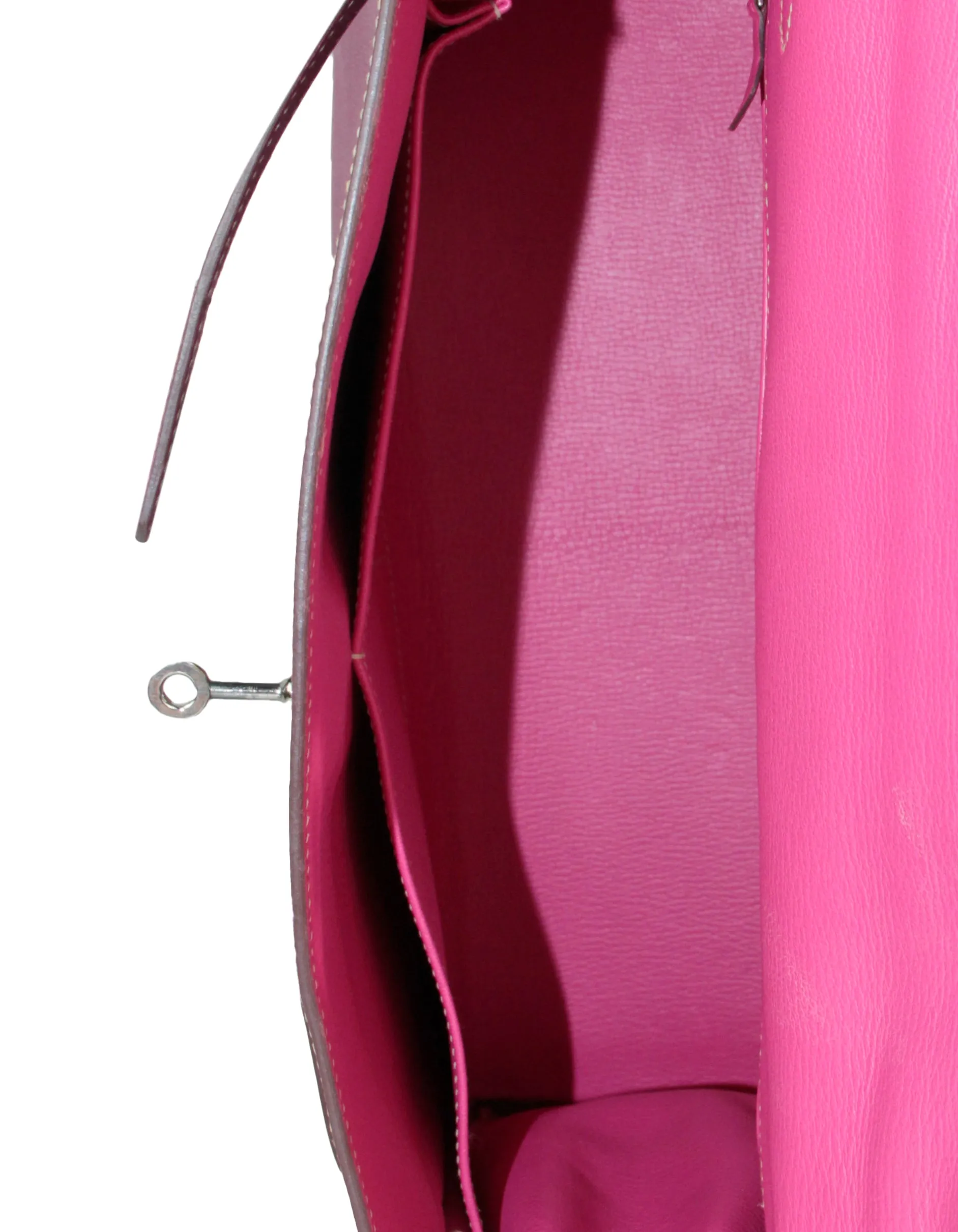 Hermes Tosca/ Rose Tyrien Epsom 35cm Candy Kelly Bag