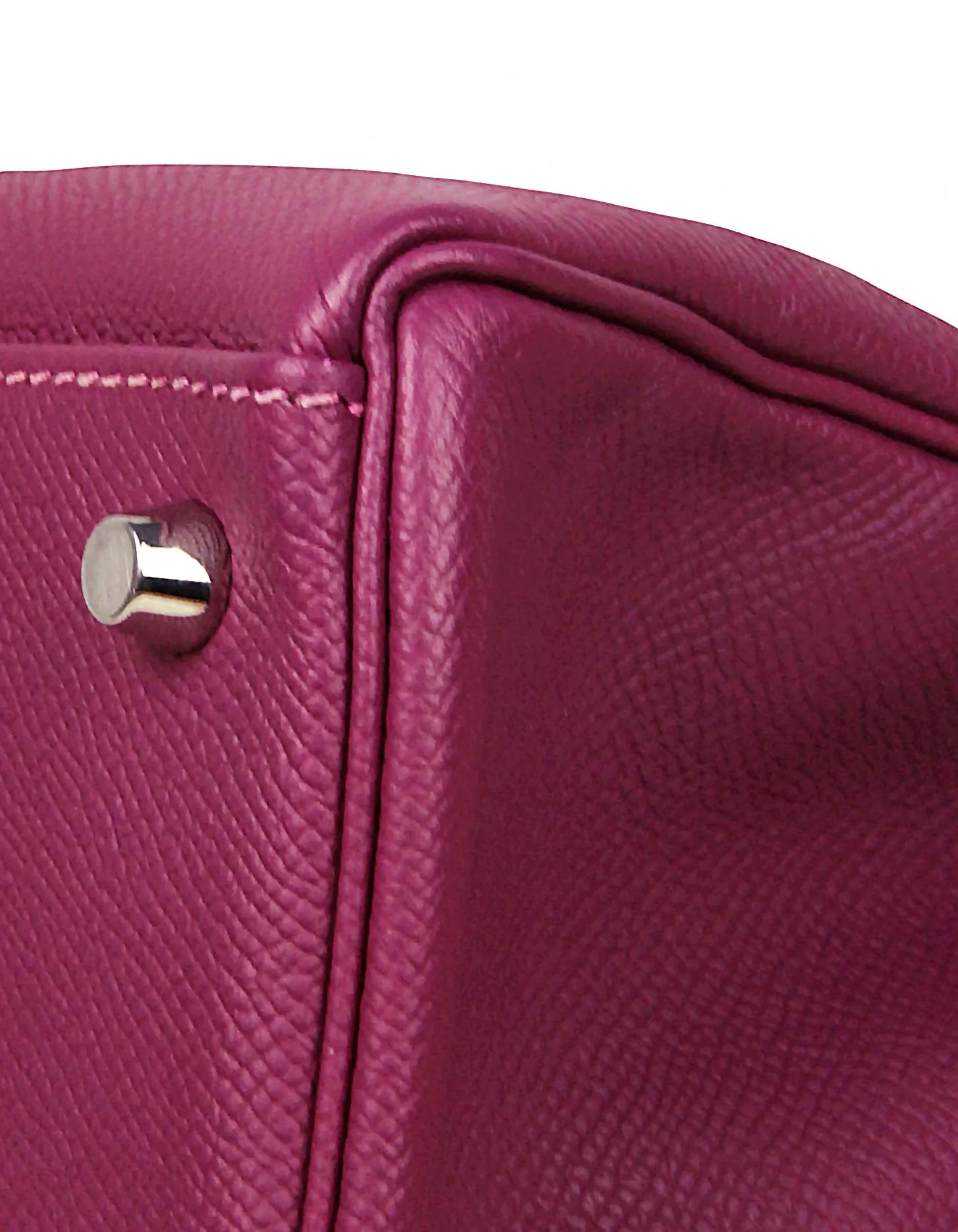Hermes Tosca/ Rose Tyrien Epsom 35cm Candy Kelly Bag