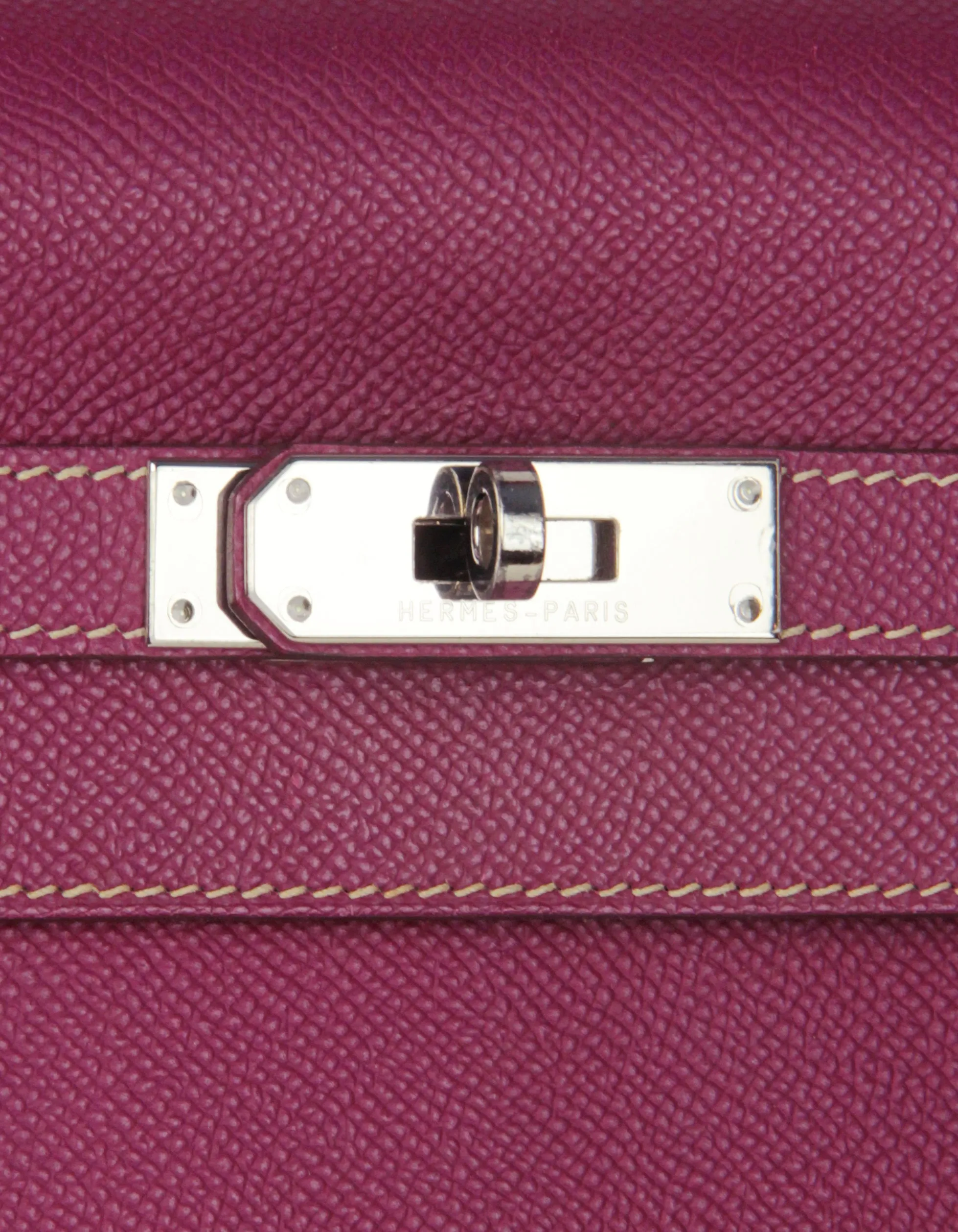 Hermes Tosca/ Rose Tyrien Epsom 35cm Candy Kelly Bag