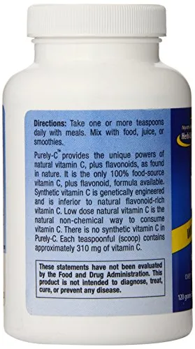 Hierba y especias de América del Norte, polvo a granel Purely-c, 4.23 oz