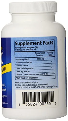 Hierba y especias de América del Norte, polvo a granel Purely-c, 4.23 oz