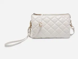 High Gloss 3 Compartment Wristlet
