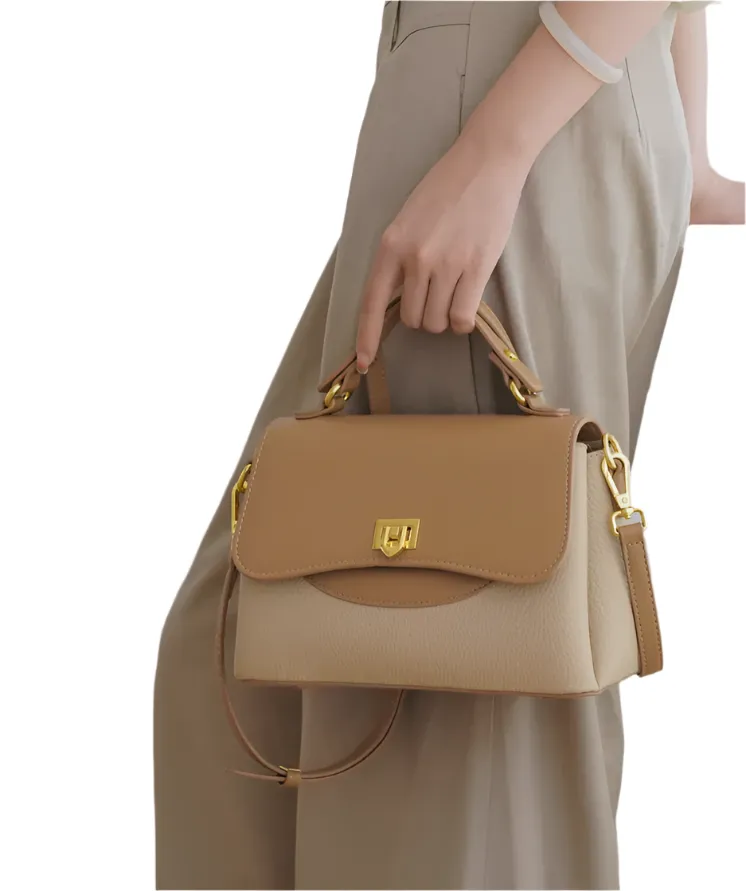 High Stylish Woman All-Match Fancy Soft Leather Shoulder Handbag