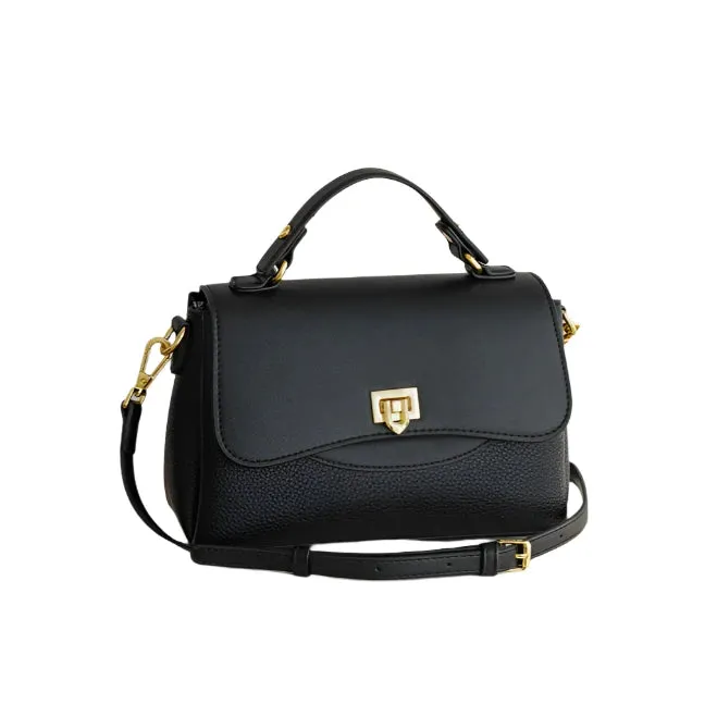 High Stylish Woman All-Match Fancy Soft Leather Shoulder Handbag