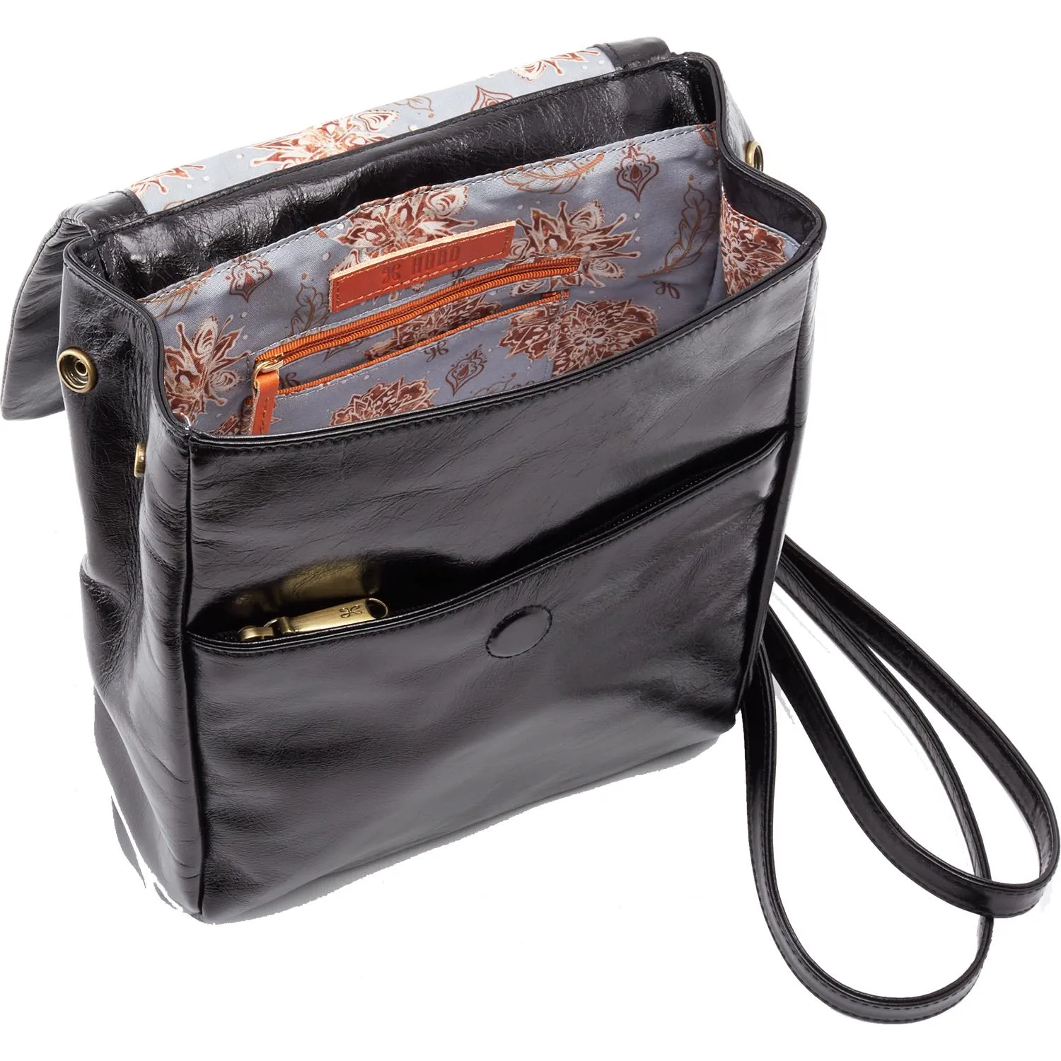Hobo Bridge Black Leather