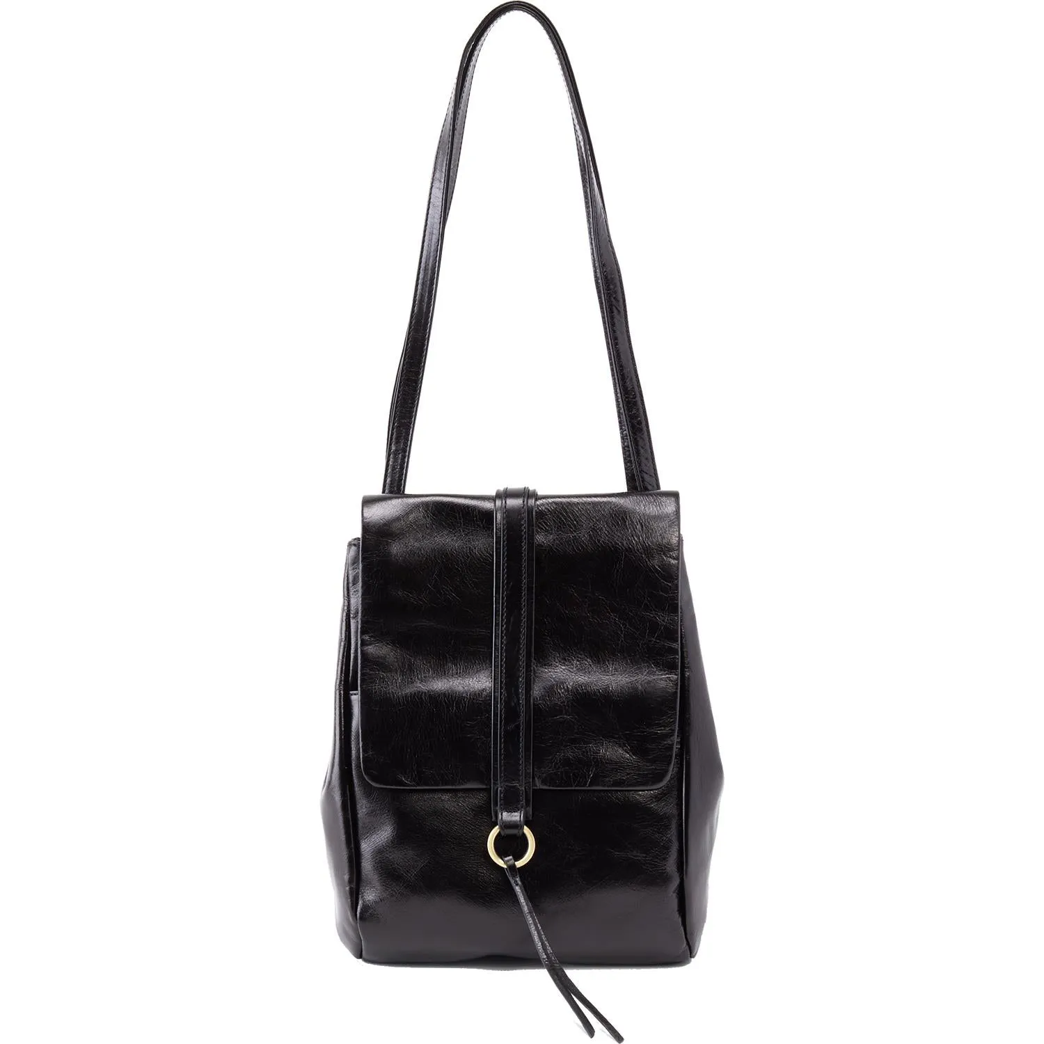 Hobo Bridge Black Leather