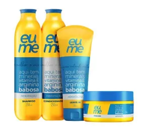 Hydration moisturizing Bbabosa Aloe Vera Dry Hair Treatment Kit 4 Prod. - Eume