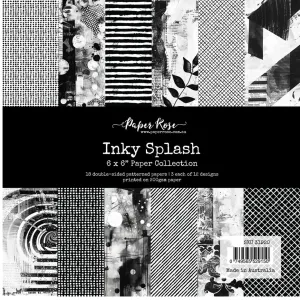 Inky Splash 6x6” Paper Pack