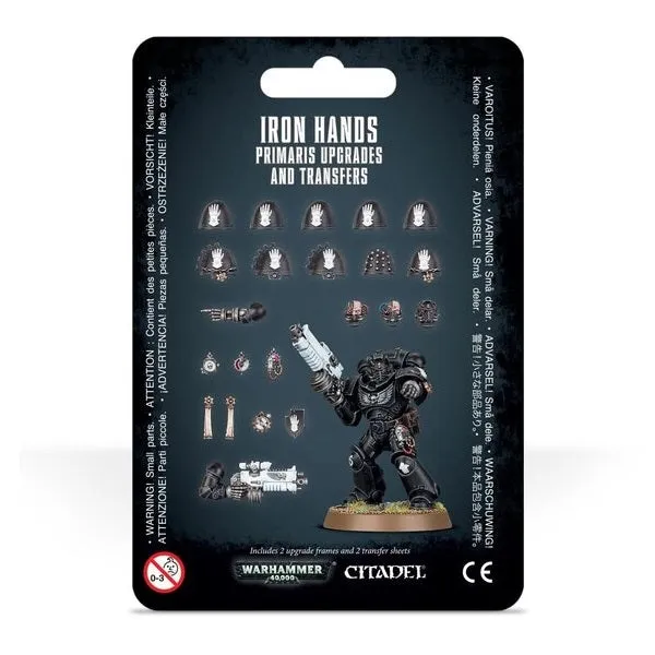 Iron Hands Primaris Upgrades and Transfers.