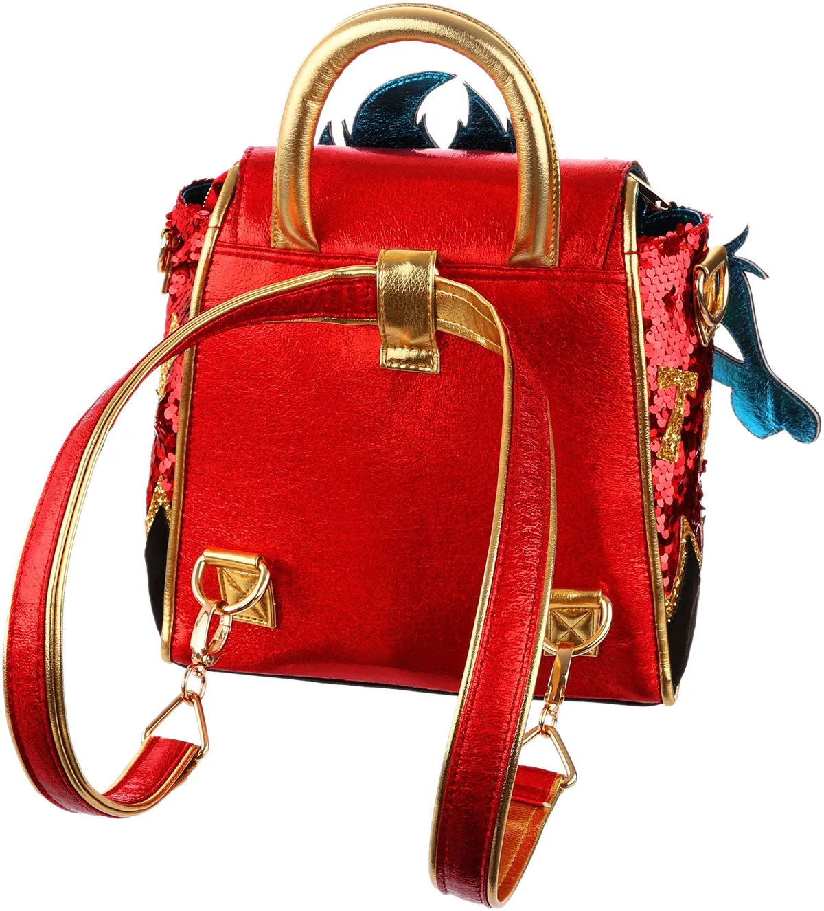 Irregular Choice Devlish Derby In Red For Women
