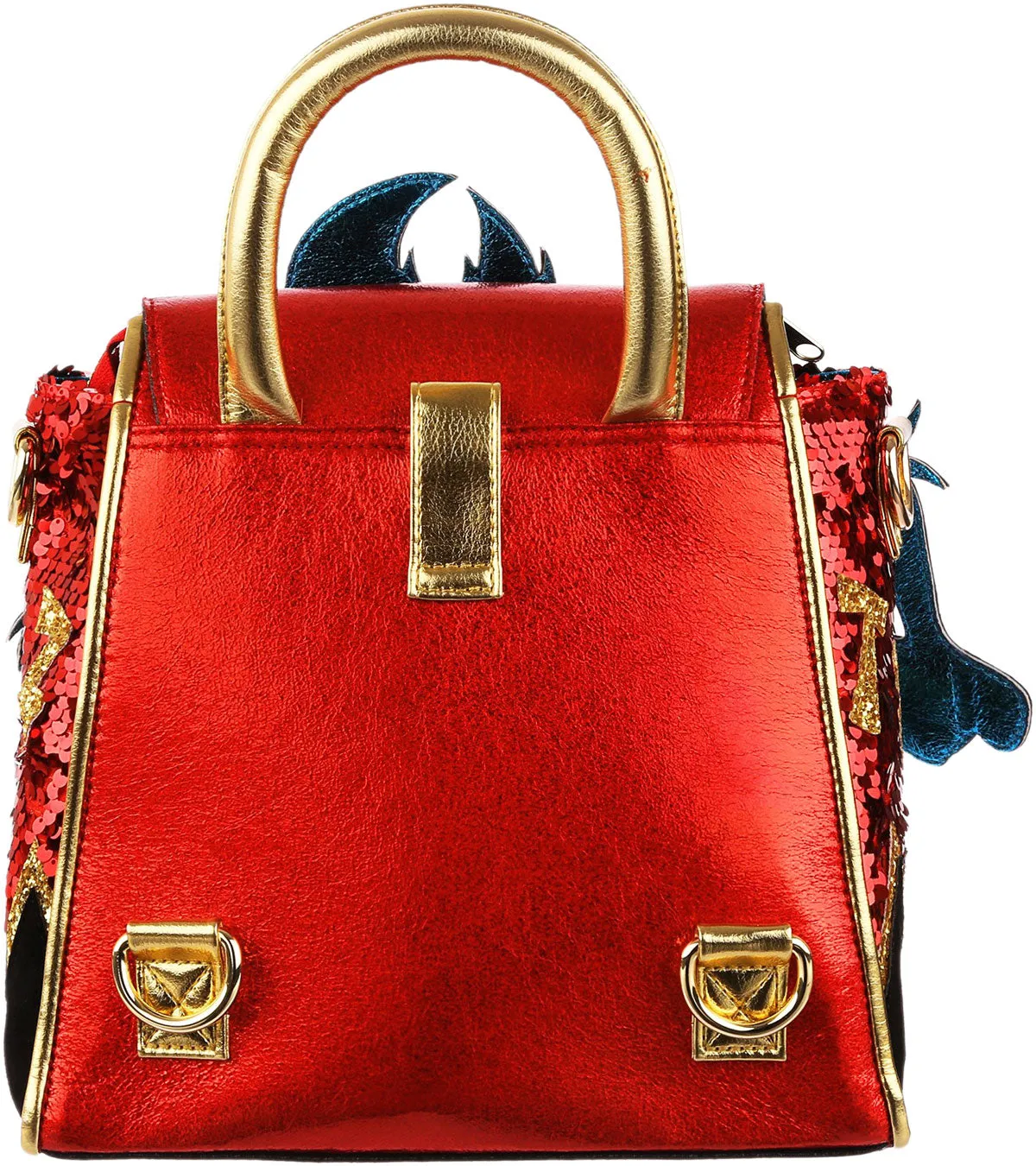 Irregular Choice Devlish Derby In Red For Women
