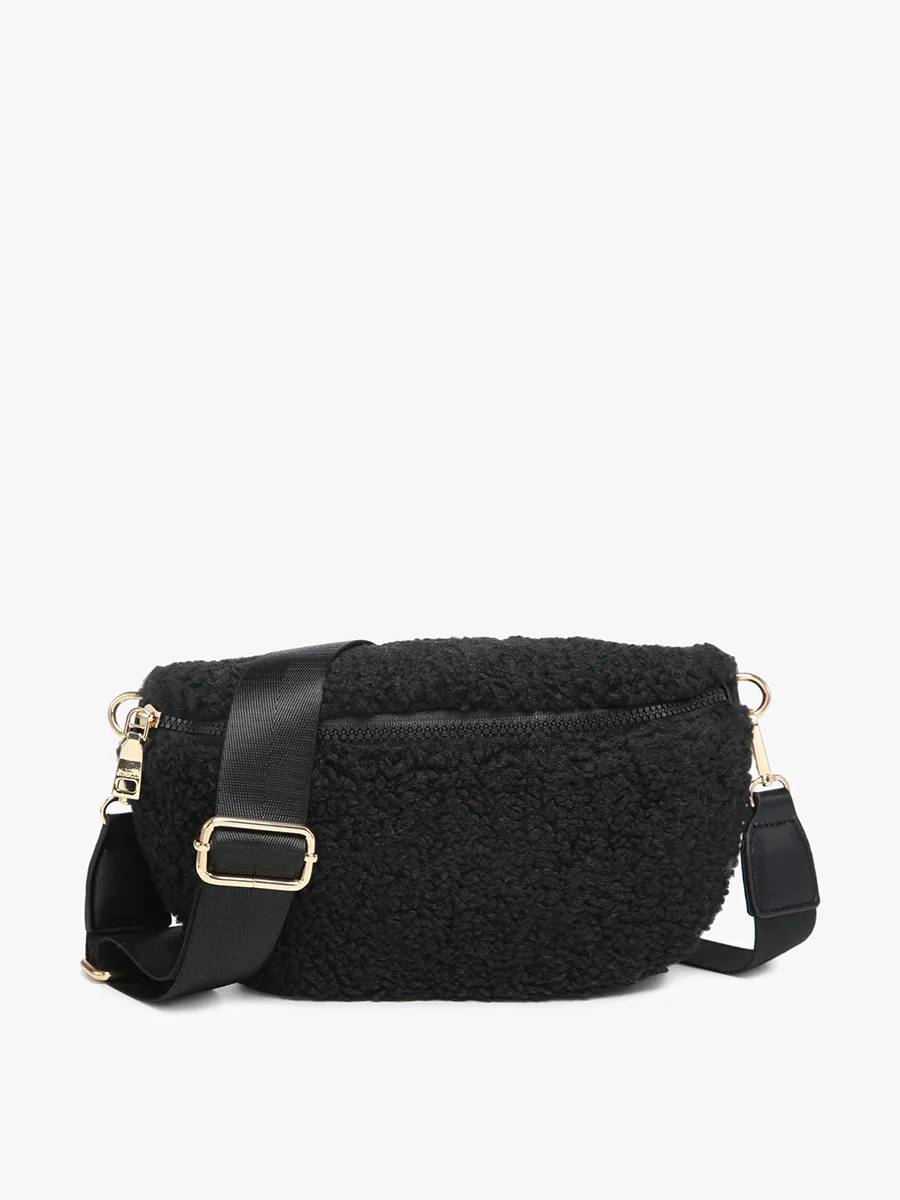 Jesslyn Sherpa Belt Bag w/ Guitar Strap