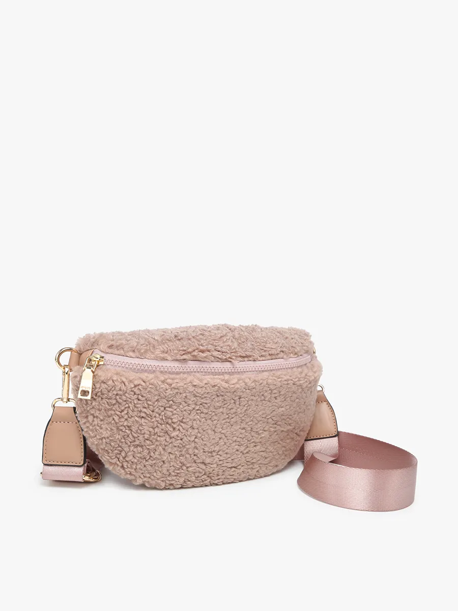 Jesslyn Sherpa Belt Bag w/ Guitar Strap