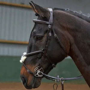 John Whitaker Eastwood Mexican Bridle (inc. 9-Loop Rubber Reins)