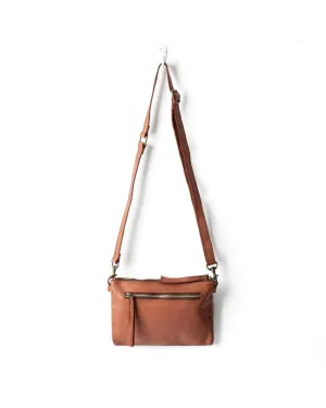JUJU & CO Monterey Cross Body Small - Cognac