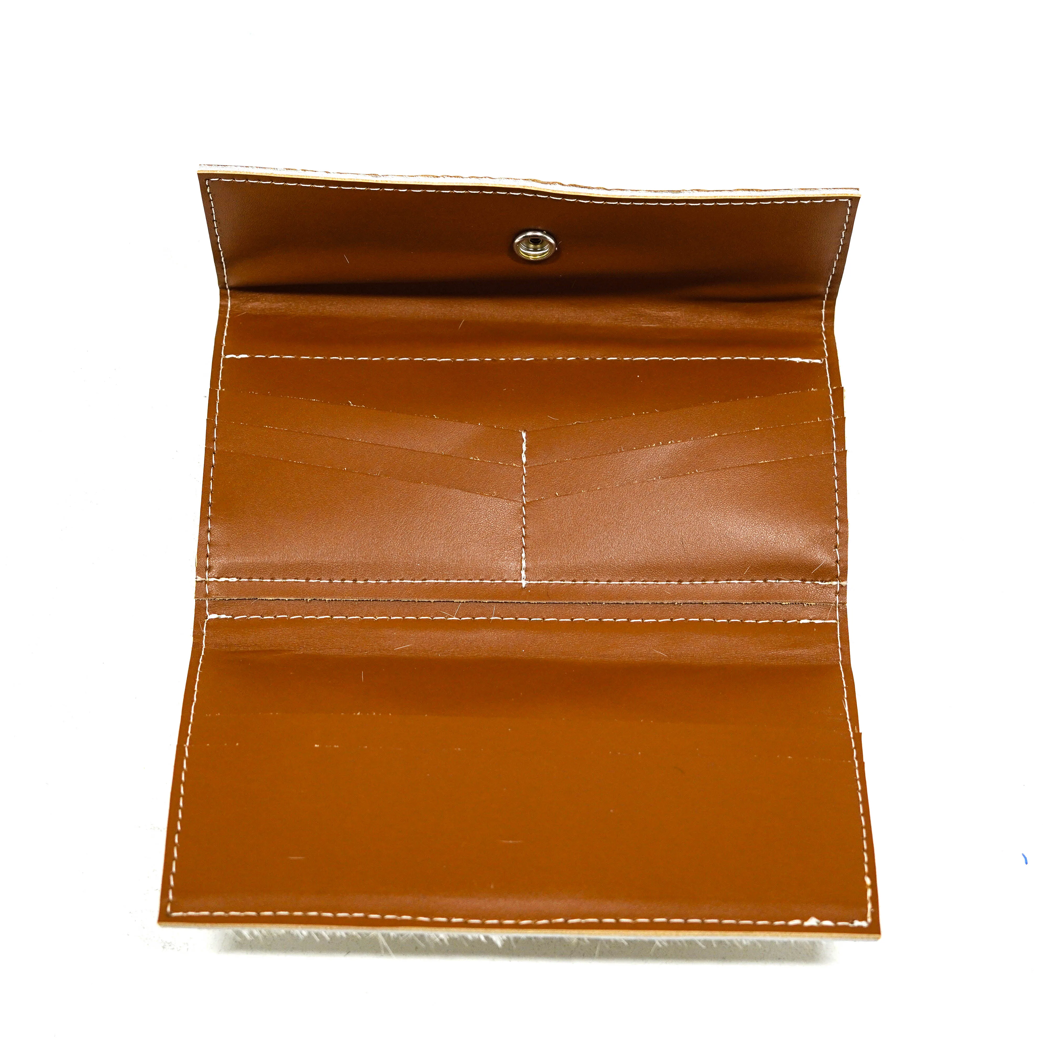 Kacey Wallet - Light Brindle w/ Sea Glass Tool
