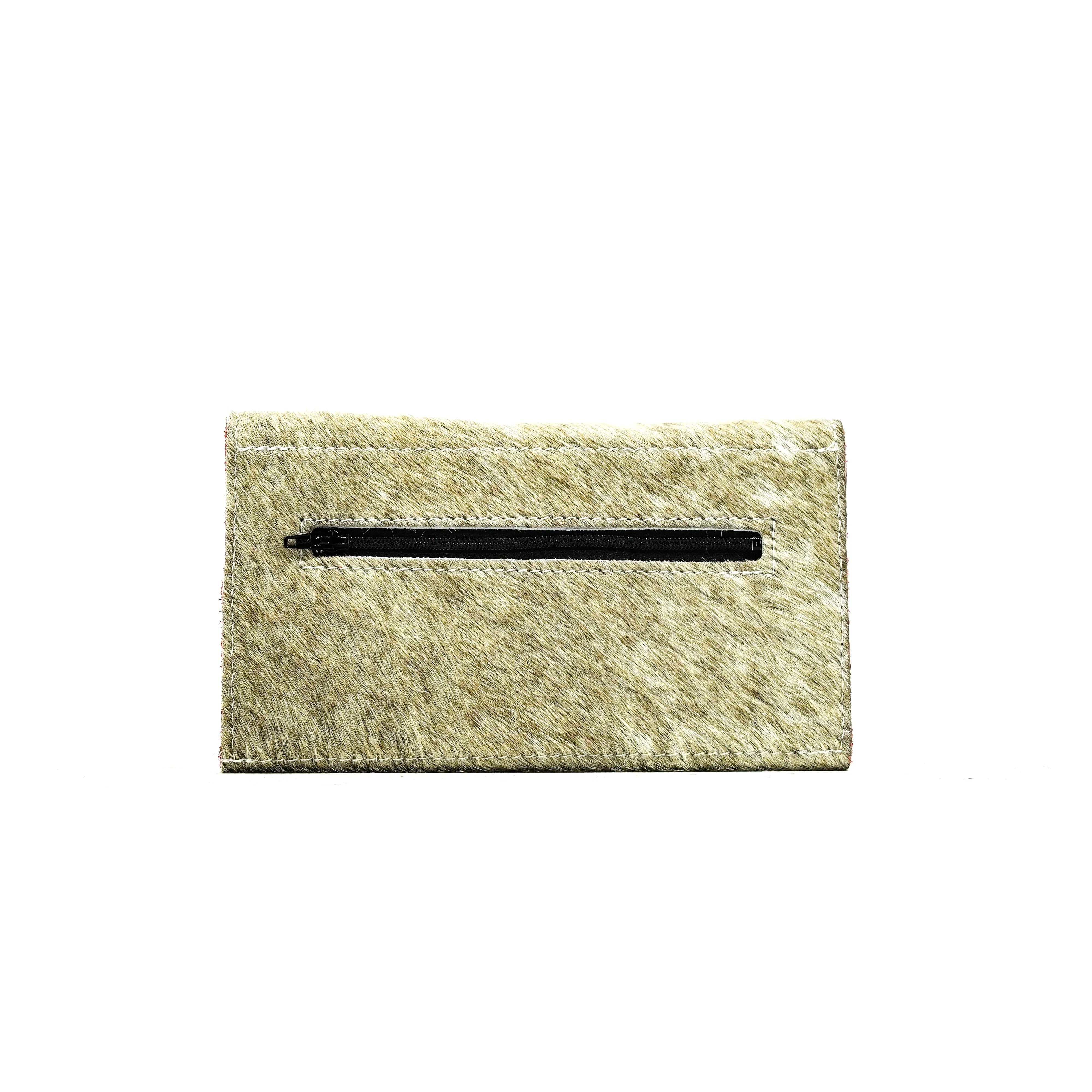 Kacey Wallet - Light Brindle w/ Sea Glass Tool