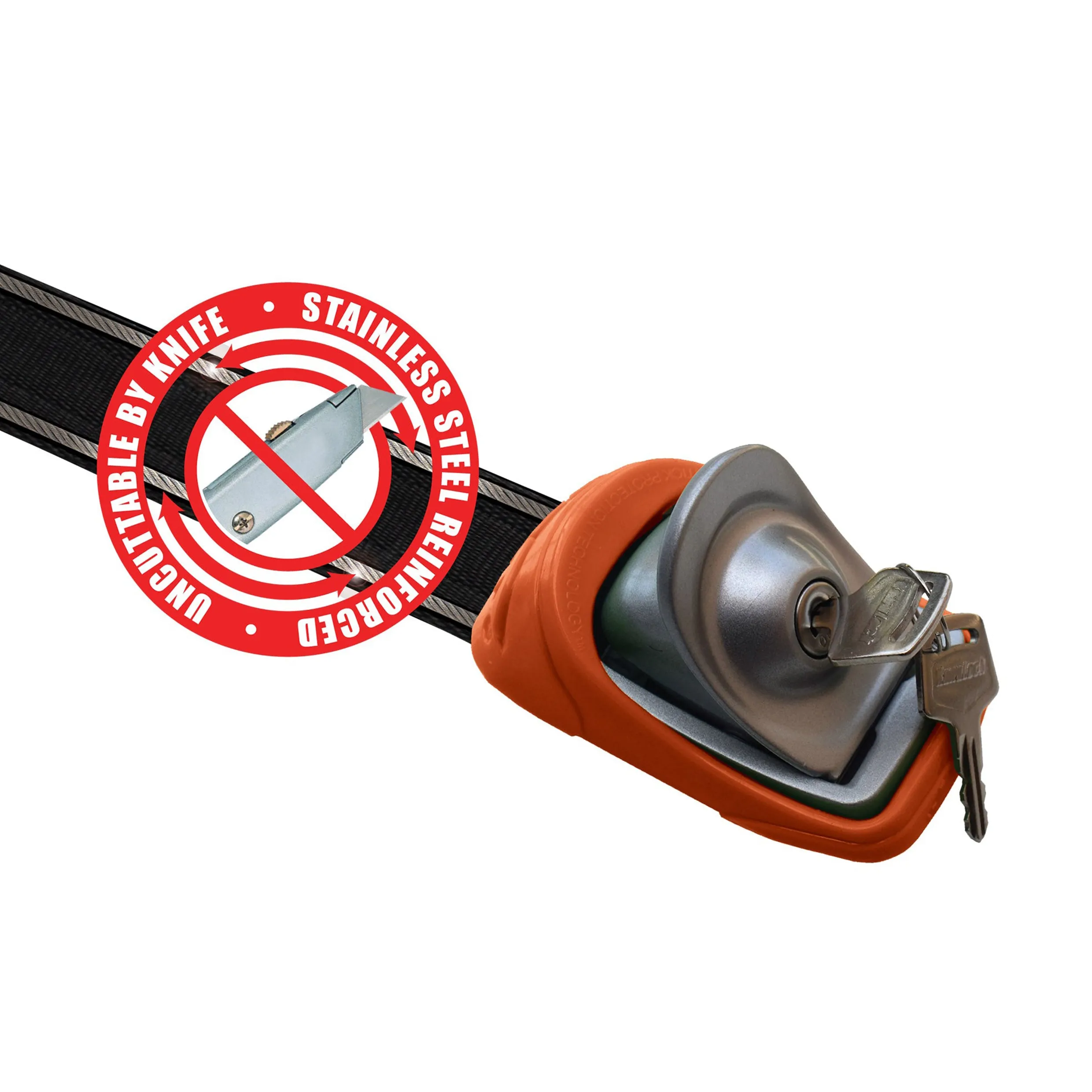 KANULOCK LOCKABLE TIE DOWN SET 3.3M