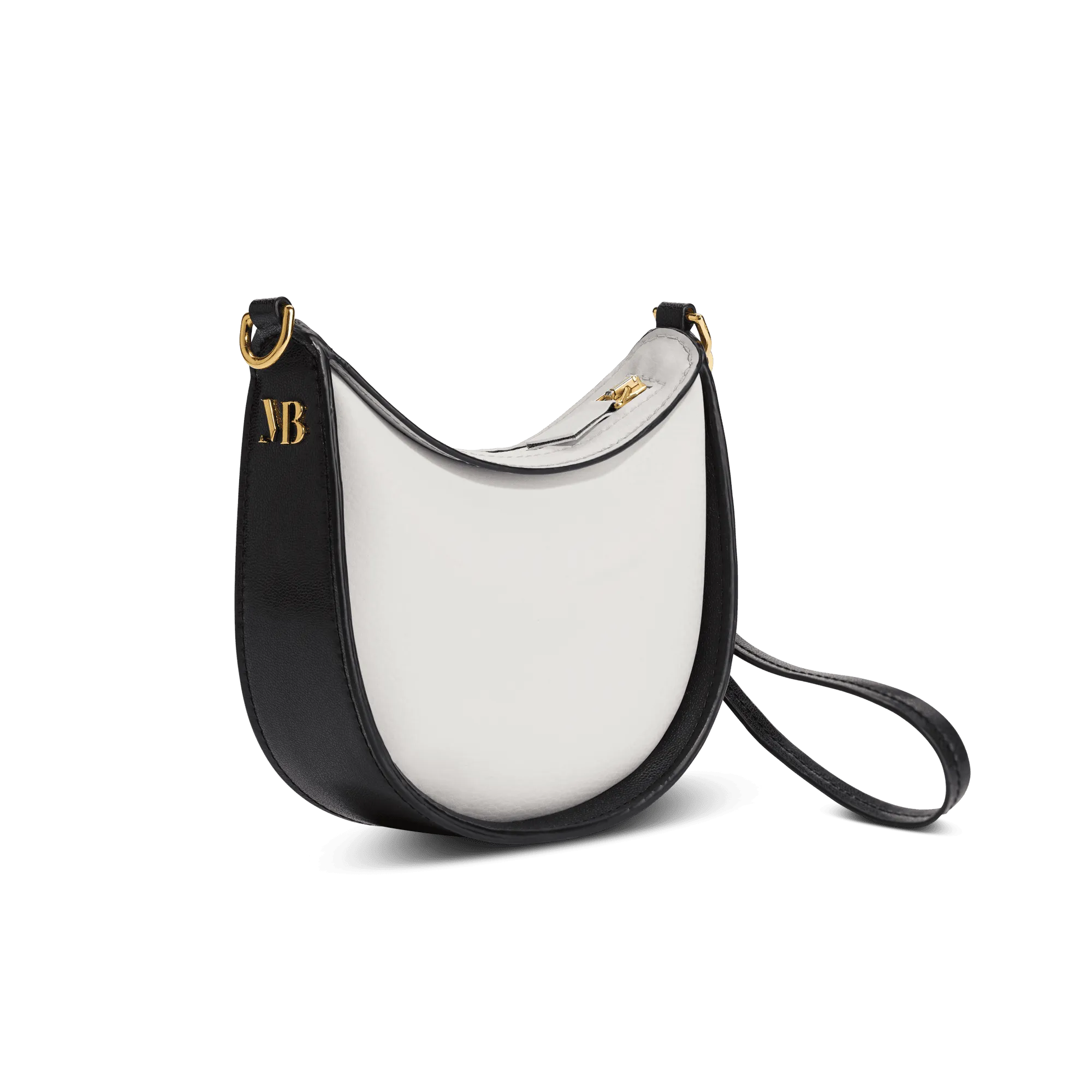 Kingston MIRUM® Leather Vegan Shoulder Bag | White