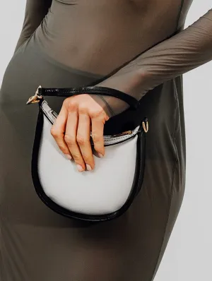 Kingston MIRUM® Leather Vegan Shoulder Bag | White