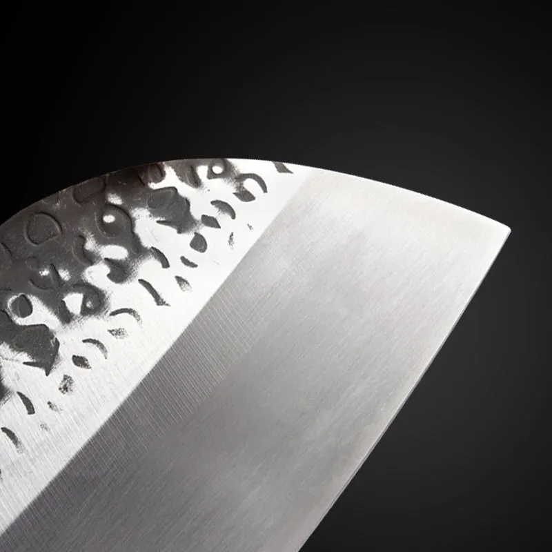 Kitchen Knives Meat Slicing Chop Cleaver Knife Forged Chef Knife with Wooden Handle Cooking Tool