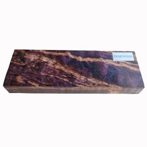 Knife Handle Scale Block - Crinkled Maple - CKMP0209