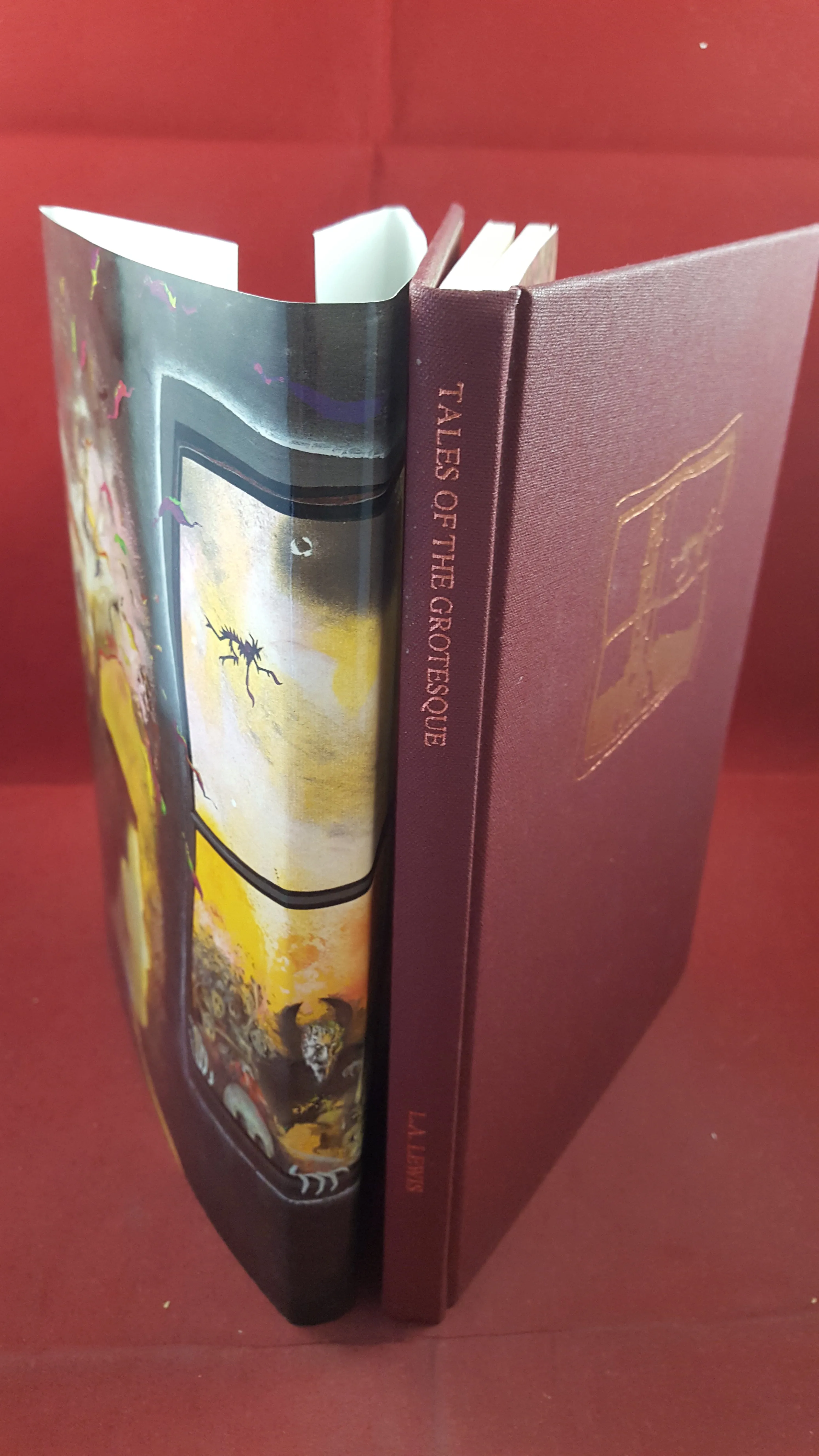 L A Lewis - Tales Of The Grotesque, Ghost Story Press, 2003, Limited, Signed