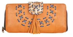 L69985 Handcrafted Boho Cowhide Wallet – Ottawa Boho