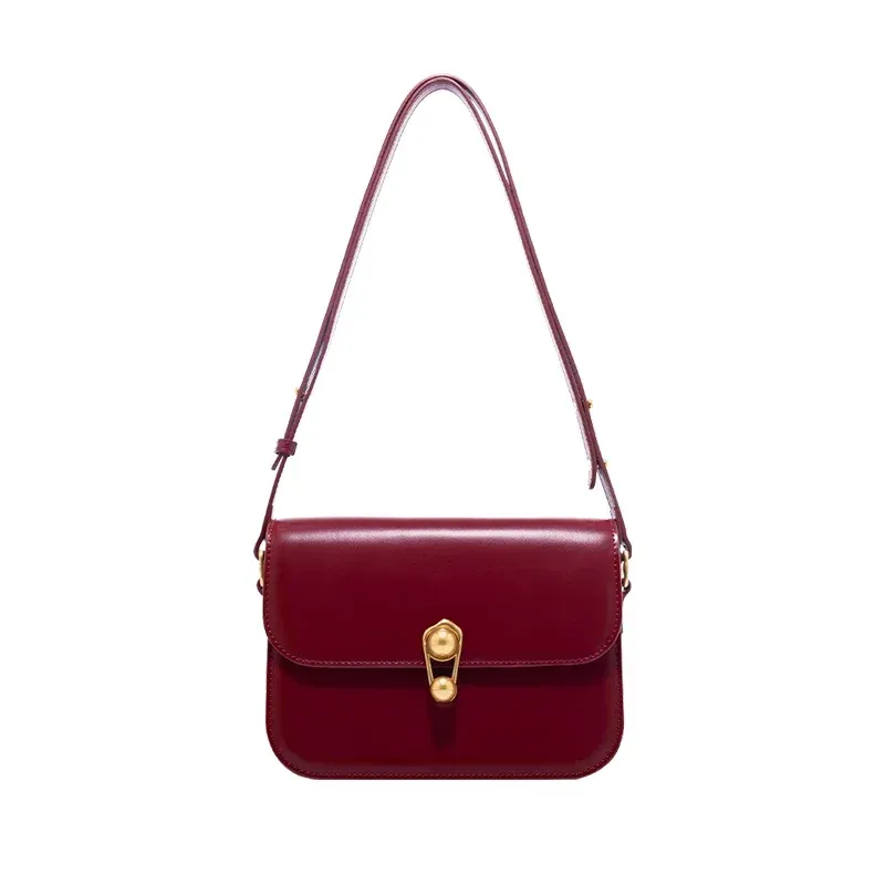 LA FESTIN Luxury Brand 2024  Designer Handbag Split Leather