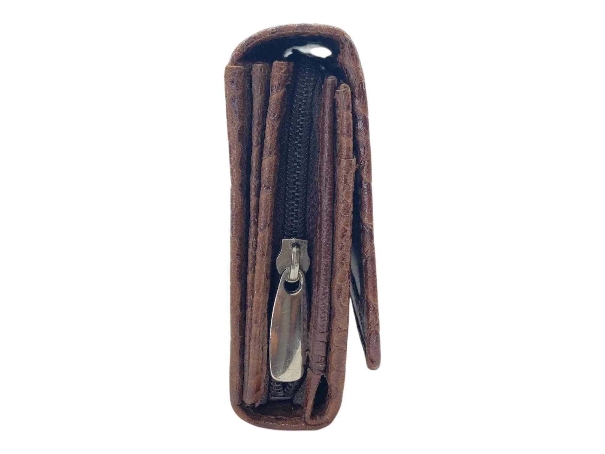 Ladies Clutch, Full Grain  multipurpose Leather wallet  # 1252B[LOGO]
