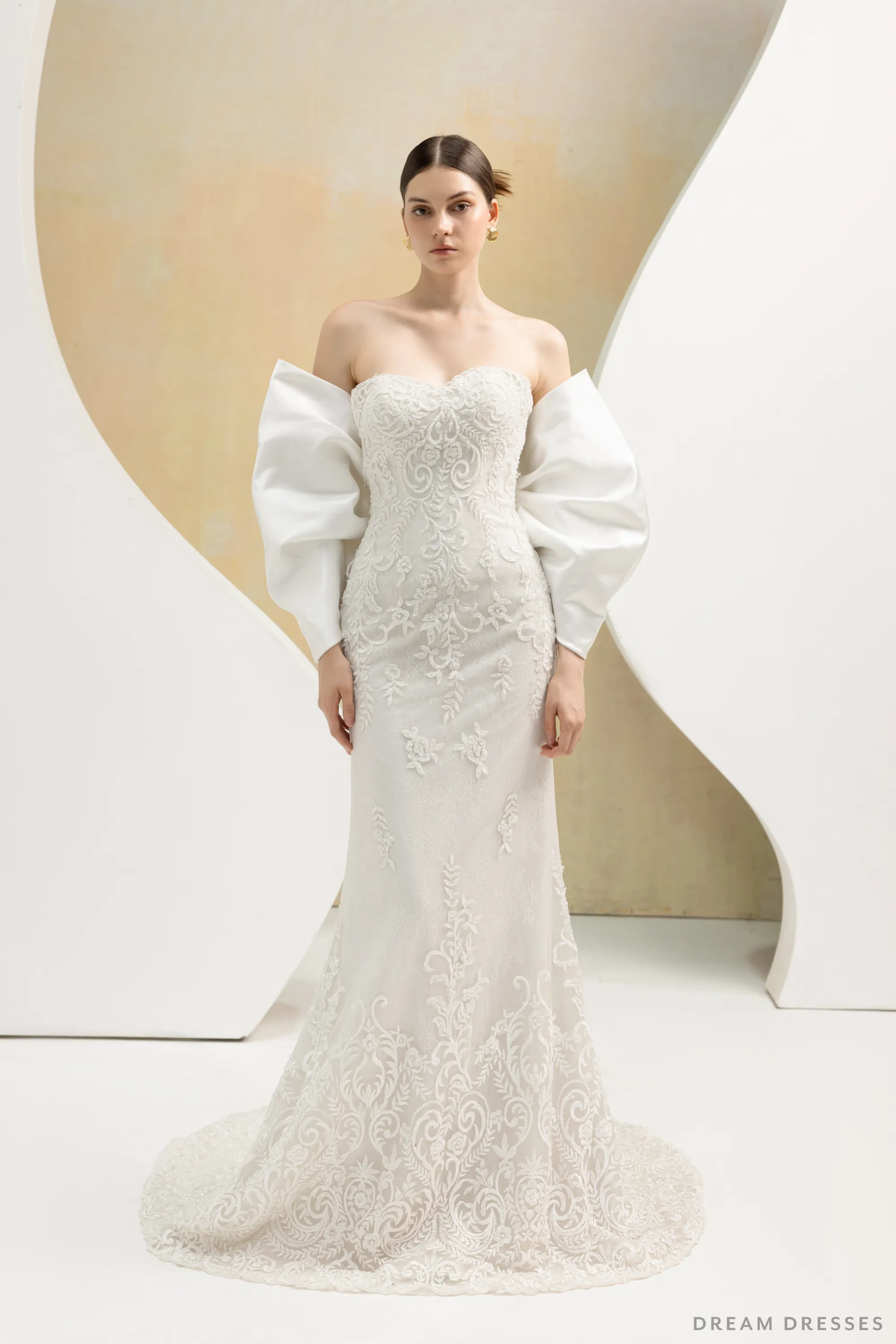 Large Detachable Bow for Wedding Dress(#ELLA)