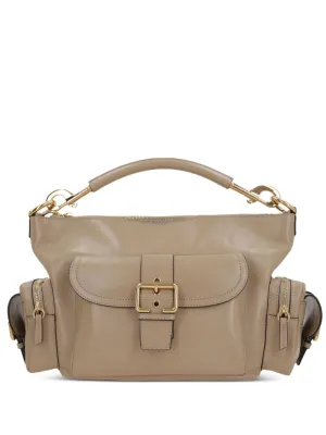 Leather camera bag