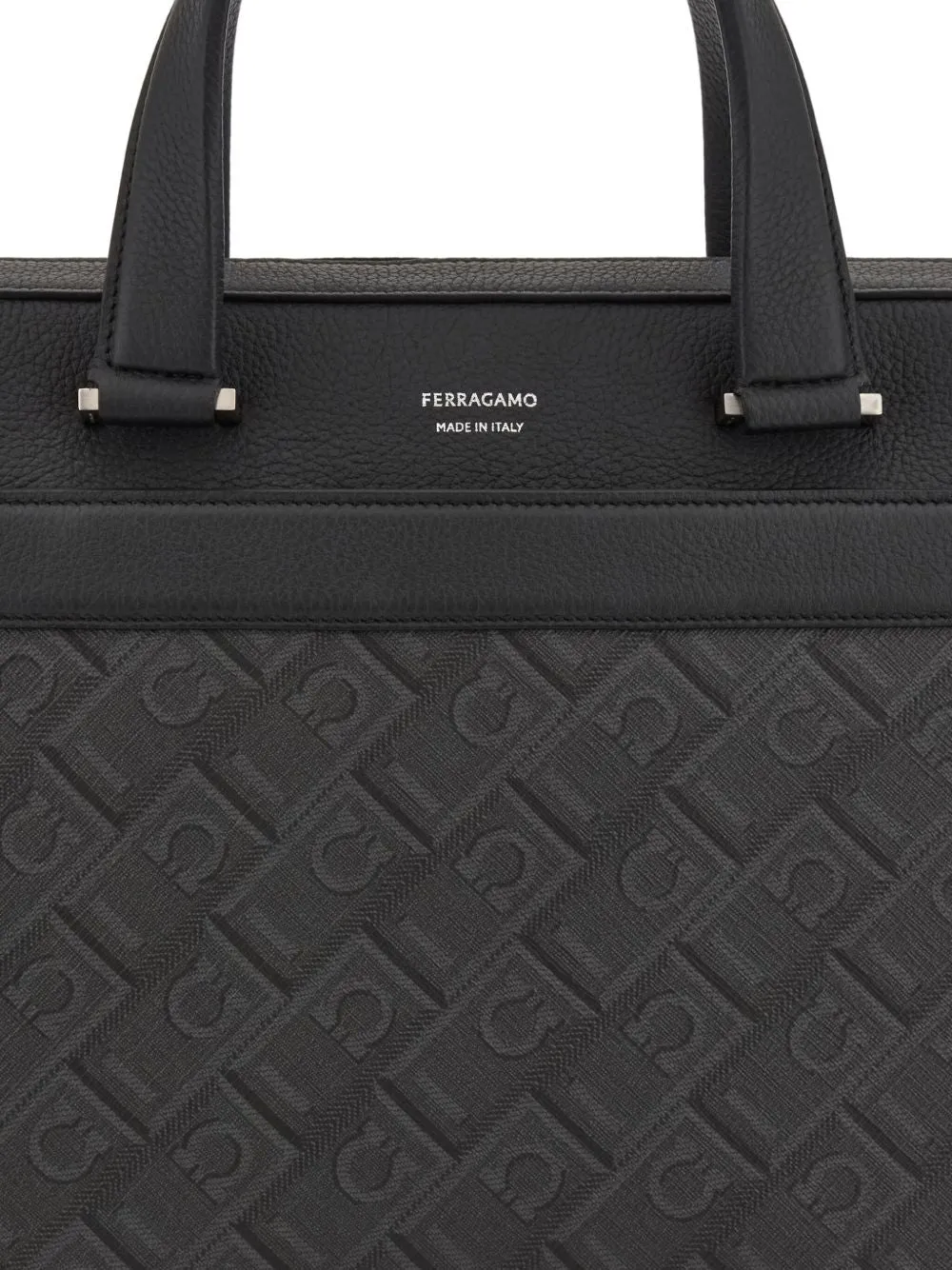 Leather messenger bag