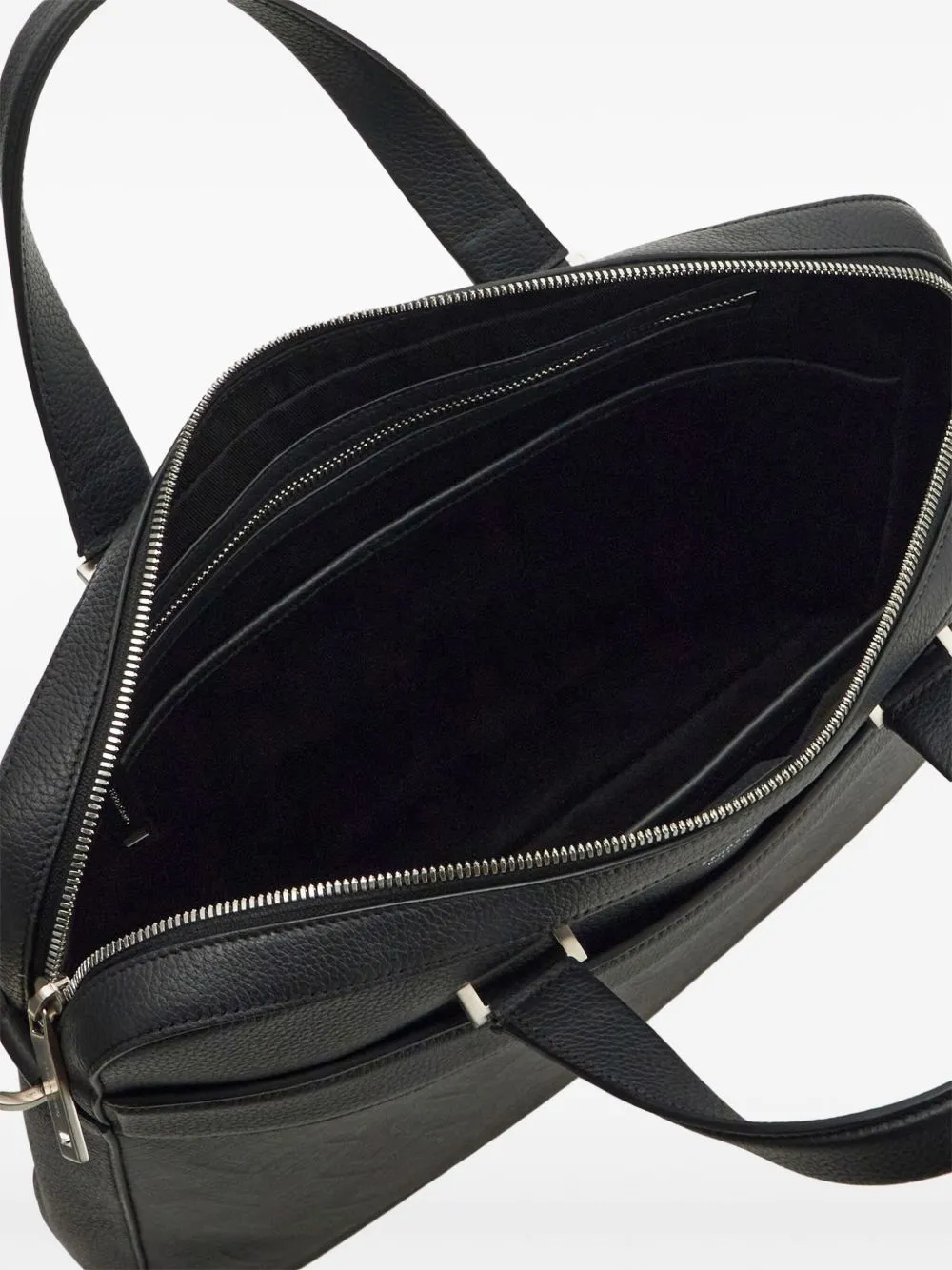 Leather messenger bag