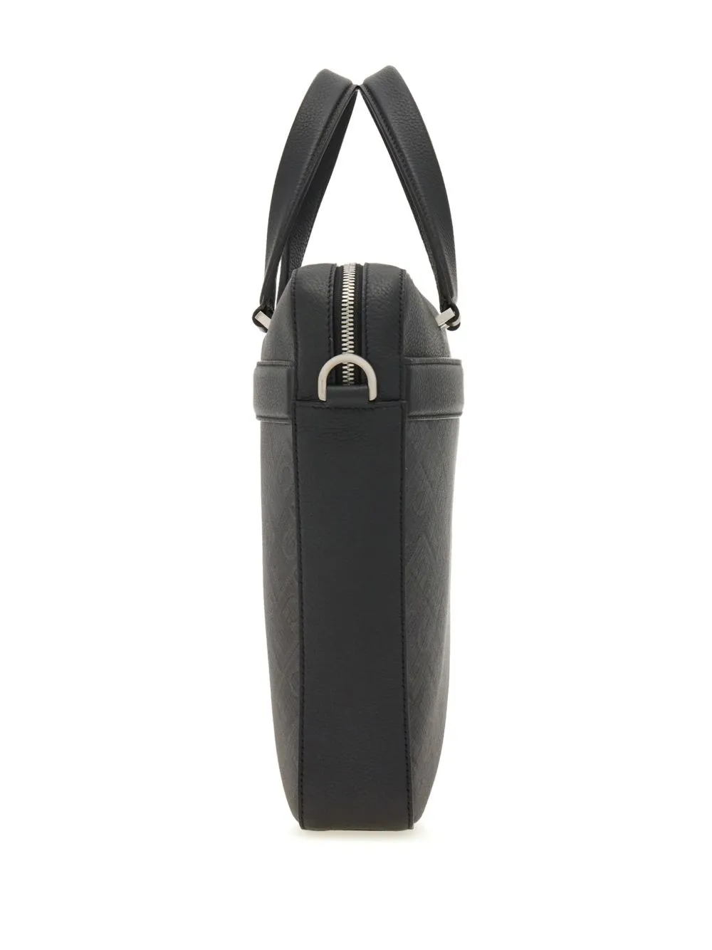 Leather messenger bag